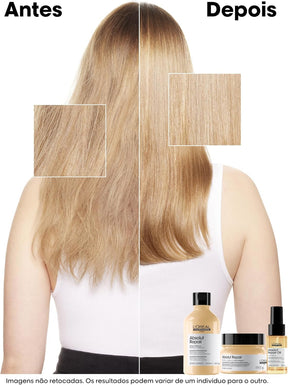 L'Oréal Professionnel Óleo 10 em 1 Absolut Repair | Multi-benefícios para cabelos secos e danificados | Repara e Promove Brilho | Com Gold Quinoa e Proteínas