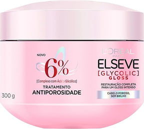 Creme de Tratamento L'Oréal Paris Elseve Glycolic Gloss 300g