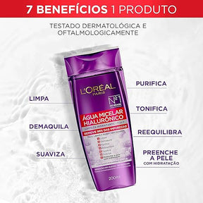 Sameriver L'Oréal Paris Hialurônico - Água Micelar 200Ml