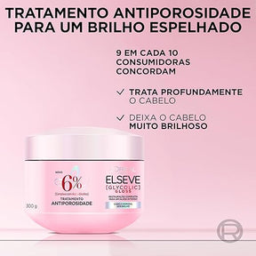 Creme de Tratamento L'Oréal Paris Elseve Glycolic Gloss 300g