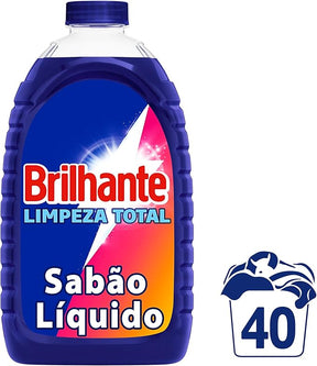 Brilhante Limpeza Total - Lava Roupas Líquido 3L