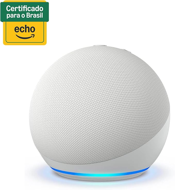 Echo Dot (Geração mais recente) | O Echo Dot com o melhor som já lançado | Cor Branca