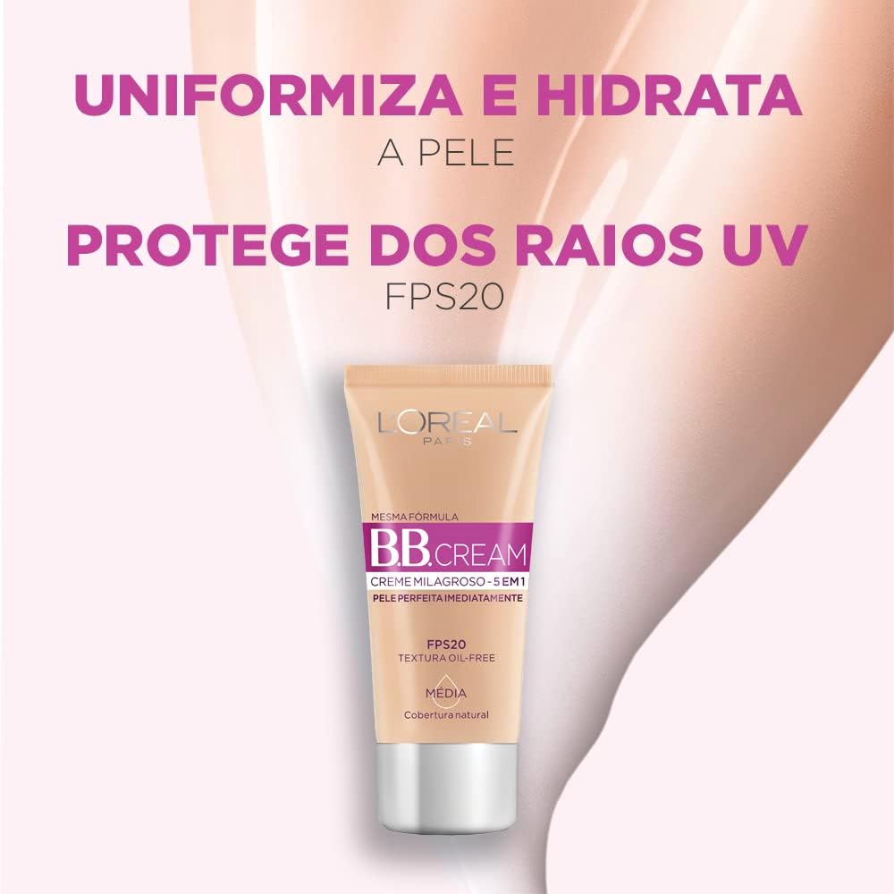 L’Oréal Paris Base Bb Cream L'Oréal Paris Dermo Expertise Cor Escura Fps 20 30Ml