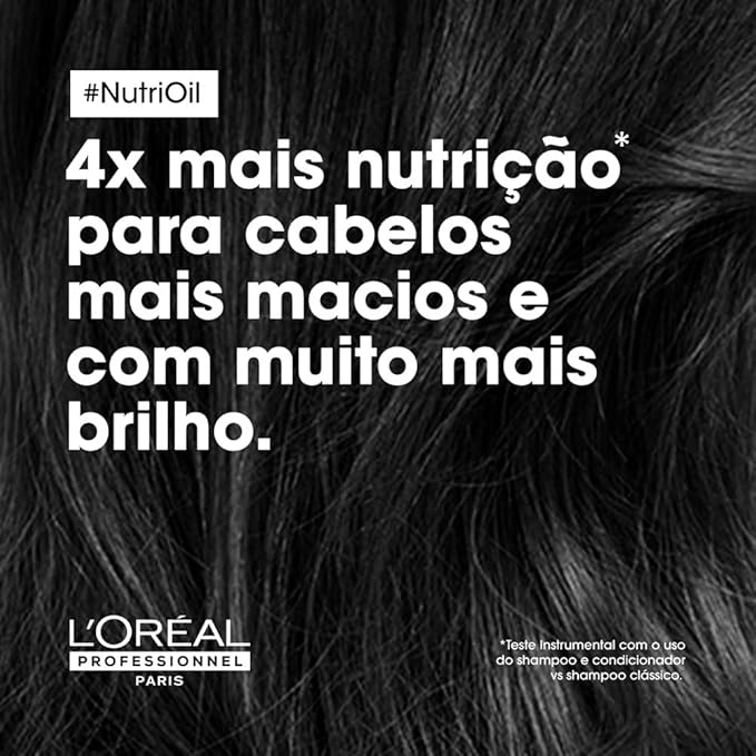 L'Oréal Professionnel NutriOil Máscara de Tratamento para Nutrição Intensa, Ideal para Cabelos Secos e Sem Brilho, com Óleo de Soja, 250g