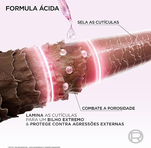 Creme de Tratamento L'Oréal Paris Elseve Glycolic Gloss 300g