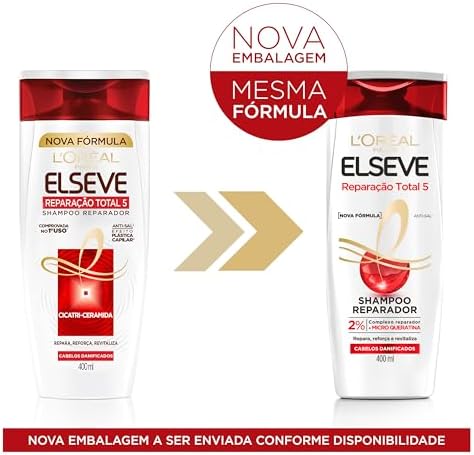 Elseve Reparação Total 5 - Shampoo 400ml