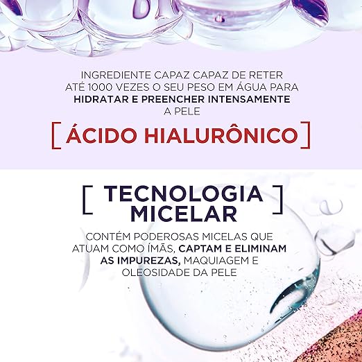Sameriver L'Oréal Paris Hialurônico - Água Micelar 200Ml