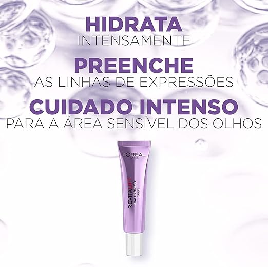 Creme para Olhos Anti-idade L'Oréal Paris Revitalift Hialurônico, 15g