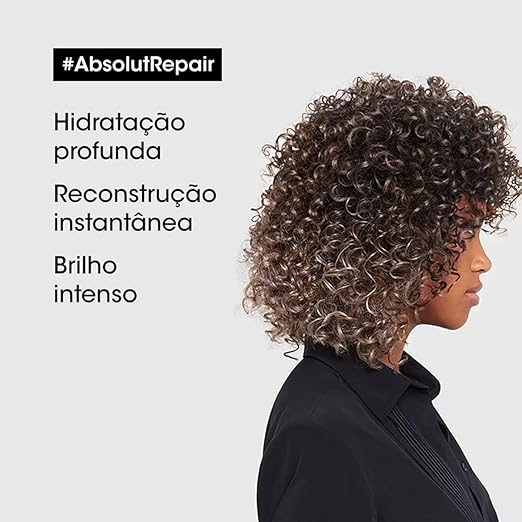 Kit de Tratamento Completo Loreal Professionnel Absolut Repair Gold Quinoa + Protein Pequeno