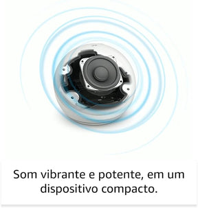 Echo Dot (Geração mais recente) | O Echo Dot com o melhor som já lançado | Cor Preta