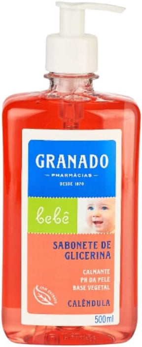 Granado Sabonete Líquido Bebê, Tradicional, 500ml