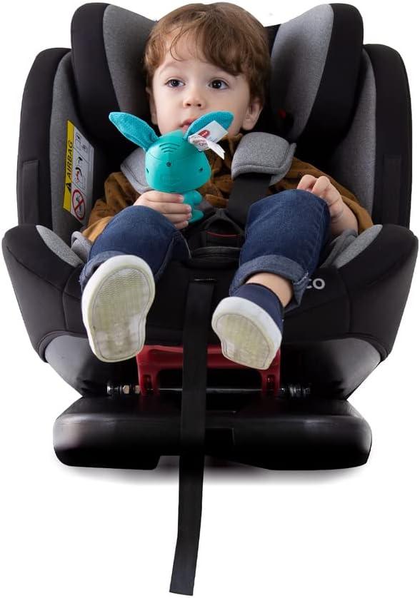 Cosco Kids, Cadeirinha Evolutty 360 X, 0 a 36kg, com Giro 360º e Isofix, Preto