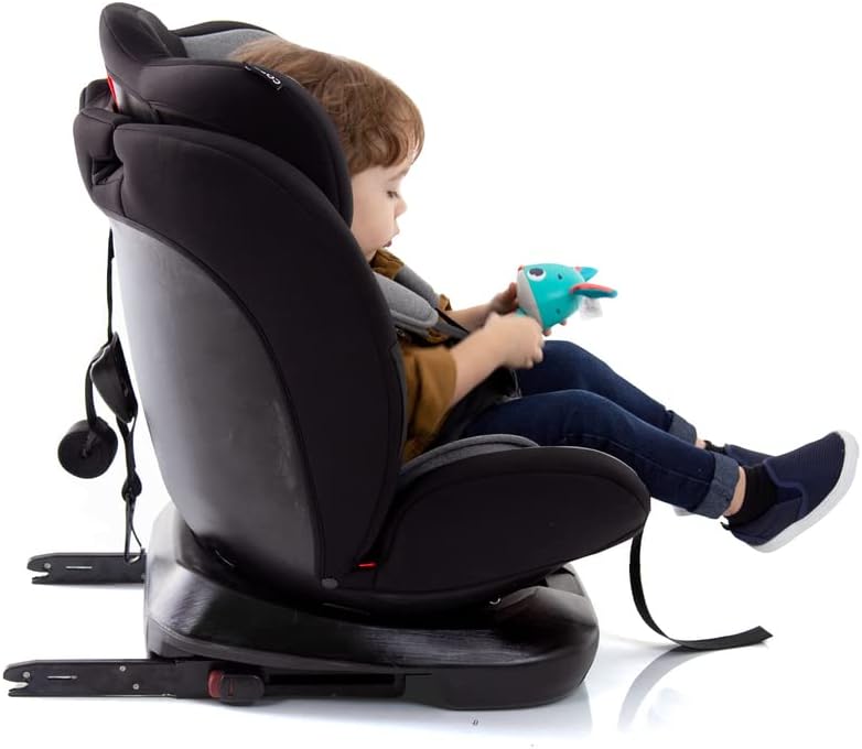 Cosco Kids, Cadeirinha Evolutty 360 X, 0 a 36kg, com Giro 360º e Isofix, Preto