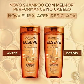 Shampoo L'Oréal Paris Elseve Óleo Extraodinário, 400ml