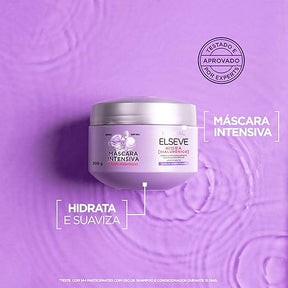 L'Oréal Paris Elseve Hidra Hialurônico Kit Shampoo 400ml + Condicionador 400ml + Creme de Tratamento 300G, Ação Preenchedora que Injeta 4X Mais Hidratação nos Fios Desde o Primeiro Uso