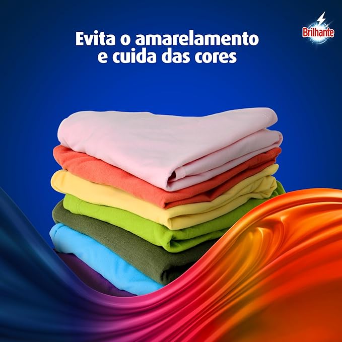 Brilhante Limpeza Total - Lava Roupas Líquido 3L