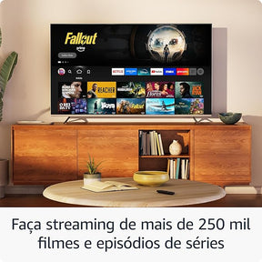 Fire TV Stick HD (Geração mais recente) | Com controle remoto por voz com Alexa (inclui comandos de TV), controles de casa inteligente e streaming em HD