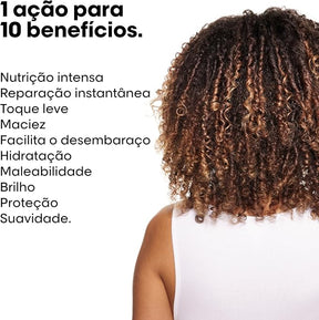 L'Oréal Professionnel Óleo 10 em 1 Absolut Repair | Multi-benefícios para cabelos secos e danificados | Repara e Promove Brilho | Com Gold Quinoa e Proteínas