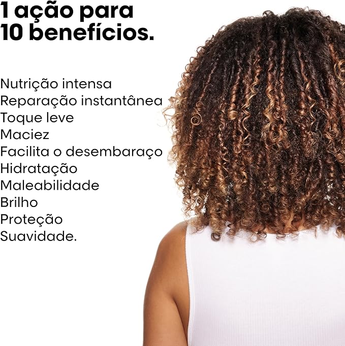 L'Oréal Professionnel Óleo 10 em 1 Absolut Repair | Multi-benefícios para cabelos secos e danificados | Repara e Promove Brilho | Com Gold Quinoa e Proteínas
