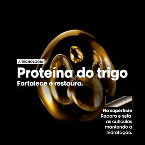 L'Oréal Professionnel Absolut Repair, Shampoo Profissional com Proteína de Trigo e Ômega 9, Ação Reparadora para Cabelos Secos e Danificados, 750ml