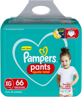 Fralda Pampers Pants Ajuste Total G - 144 fraldas