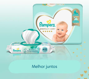 Fralda Pampers Premium Care G - 136 fraldas
