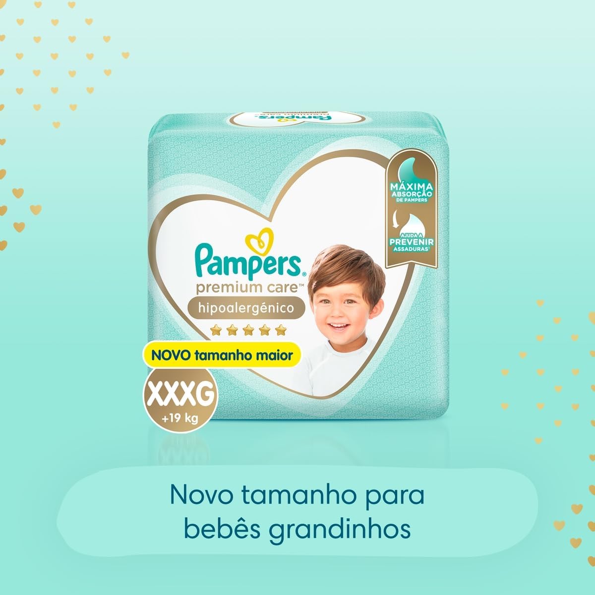 Fralda Pampers Premium Care G - 136 fraldas