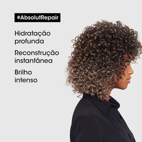 Kit Shampoo e Condicionador Loreal Professionnel Absolut Repair Gold Quinoa + Protein Pequeno