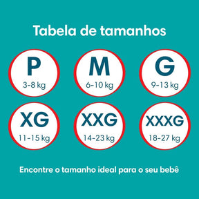 Fralda Pampers Pants Ajuste Total G - 144 fraldas