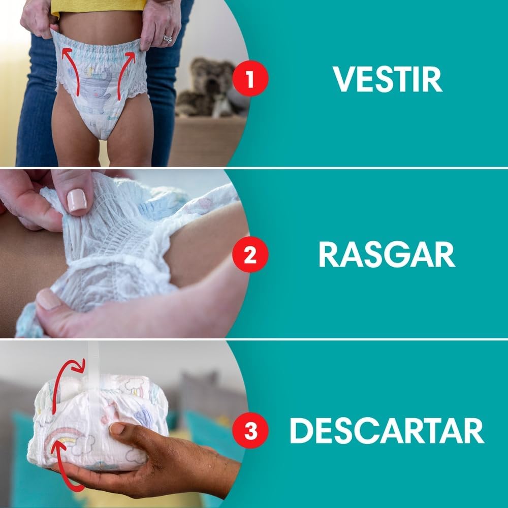 Fralda Pampers Pants Ajuste Total G - 144 fraldas