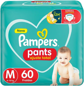 Fralda Pampers Pants Ajuste Total G - 144 fraldas