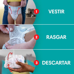 Fralda Pampers Pants Ajuste Total G - 144 fraldas