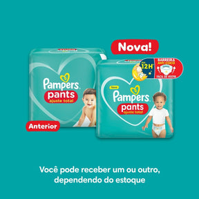 Fralda Pampers Pants Ajuste Total G - 144 fraldas