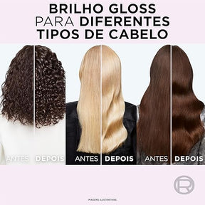 Elseve Haircare, Shampoo L'Oréal Paris Glycolic Gloss, 400ML