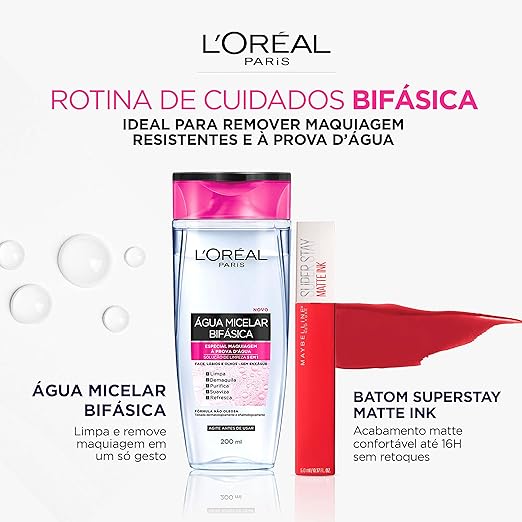 L'Oréal Paris Dermo Expertise Bifásica - Água Micelar 200ml