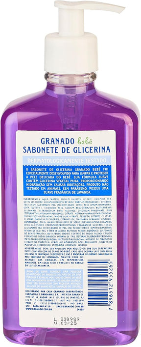 Granado Sabonete Líquido Bebê, Tradicional, 500ml
