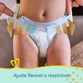 Fralda Descartável Pampers Premium Care – Tamanho XG, 120 Unidades