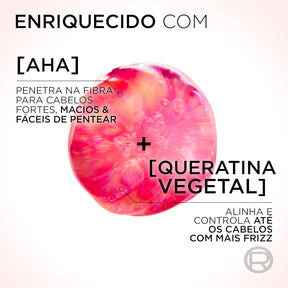 L'Oréal Paris Elseve Liso dos Sonhos Sérum Leave-in, com Tecnologia Ativada por Calor para um Liso por 1 Semana, Efeito Antifrizz e Barreira Protetora Contra Umidade, 100ml