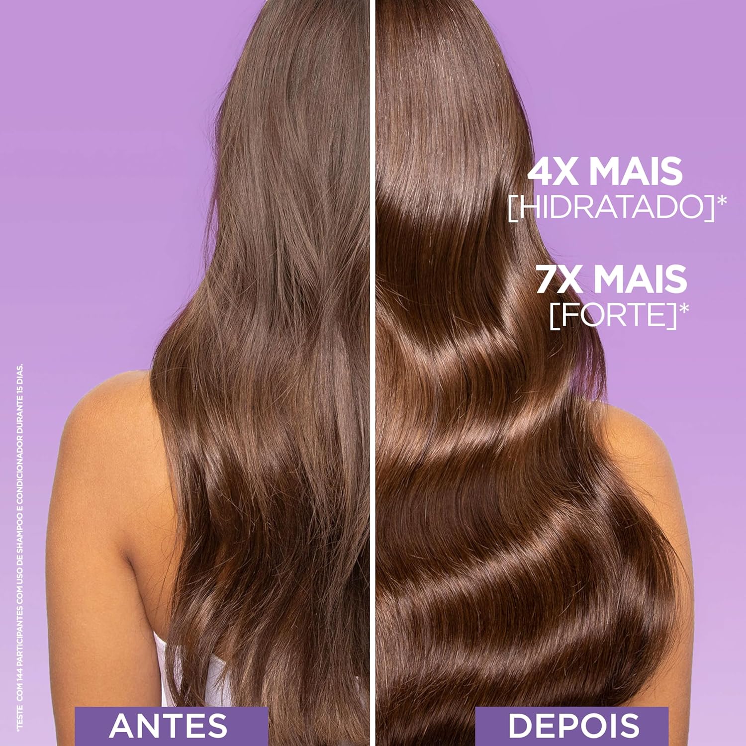 L'Oréal Paris Elseve Hidra Hialurônico Kit Shampoo 400ml + Condicionador 400ml + Creme de Tratamento 300G, Ação Preenchedora que Injeta 4X Mais Hidratação nos Fios Desde o Primeiro Uso
