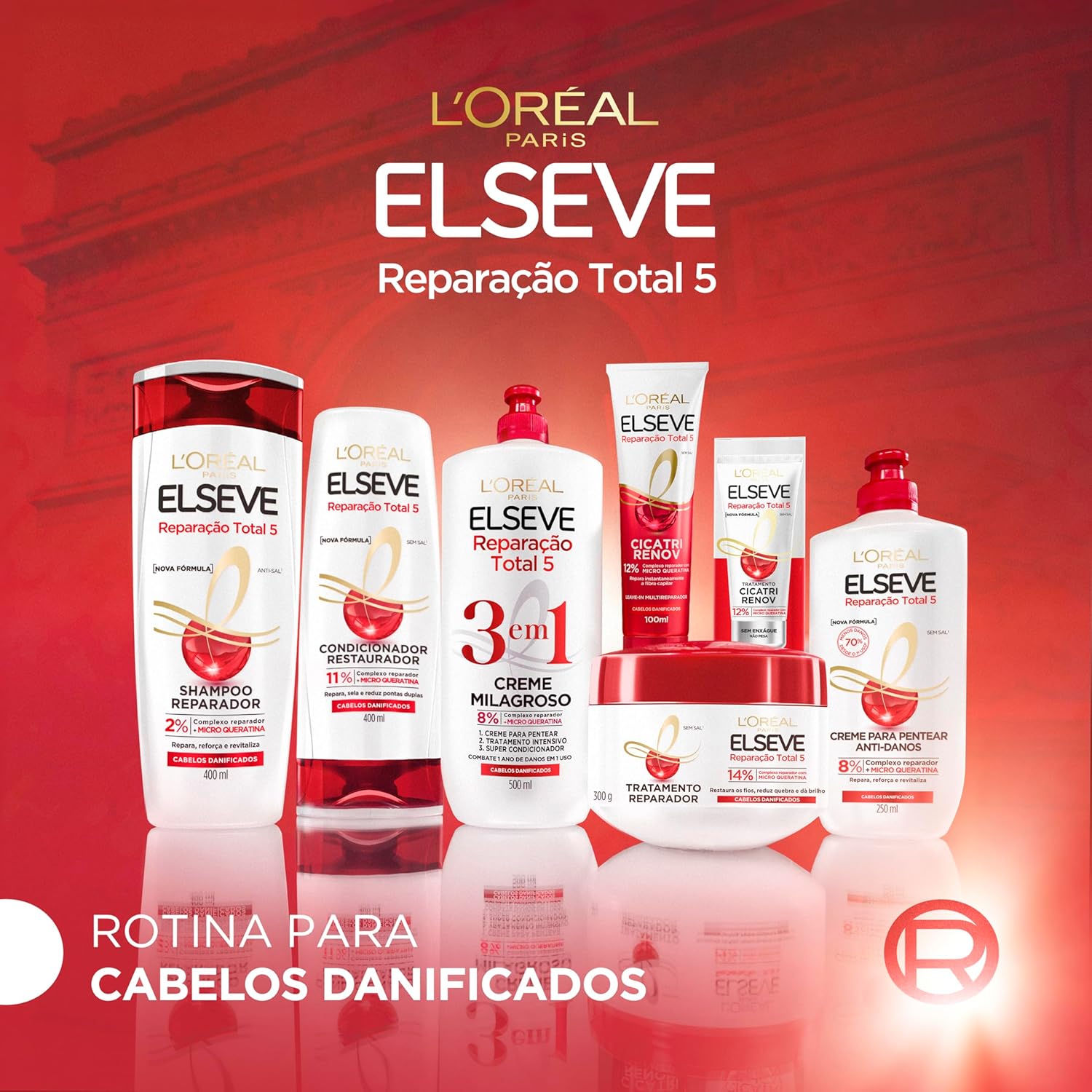 Elseve Reparação Total 5 - Shampoo 400ml