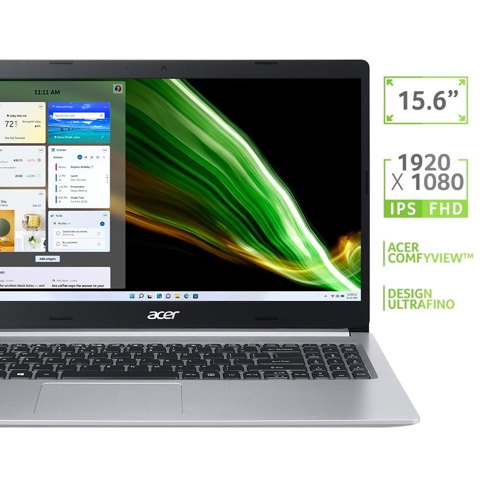 Notebook Acer Aspire 5 A515-45-R74D Ryzen 7 5700U 15.6" AMD Radeon 512GB 8GB  Linux + Ubook Kit 20 Livros Digitais Geek